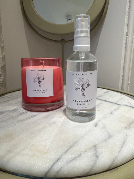 Strawberry Picking Room Mist - Wild Strawberry and Parsley Scent