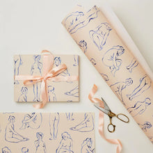  Blue Nudes Wrapping Paper