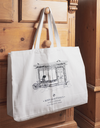 Large cotton Tote bag