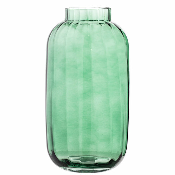 Green Glass Vase