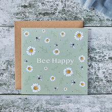  Bee Happy - Greetings Card