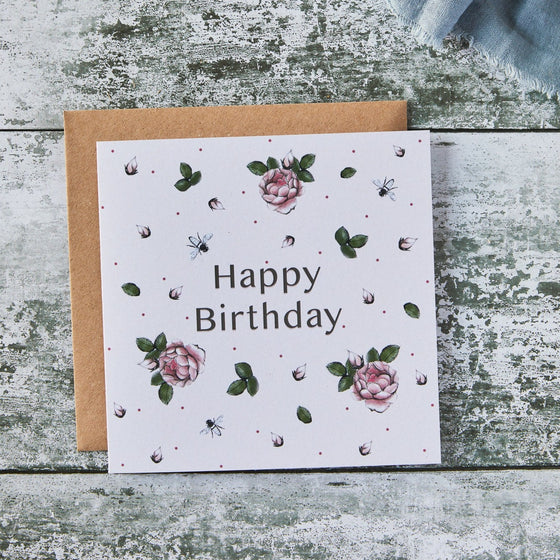 Happy Birthday - Greeting Card | Born of Botanics